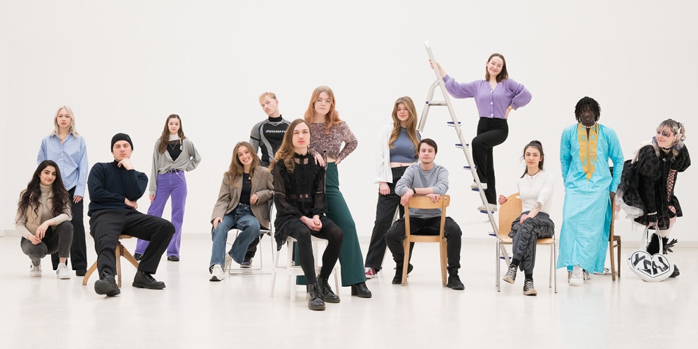 Jugendkuratorium New Perceptions der Kunsthalle Bremen. Foto: Nicole Benewaah