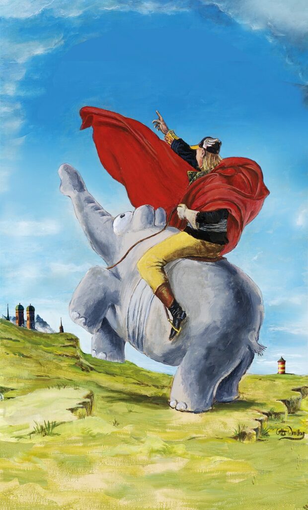 Otto goes Buchheim Museum 2023 © Otto Waalkes