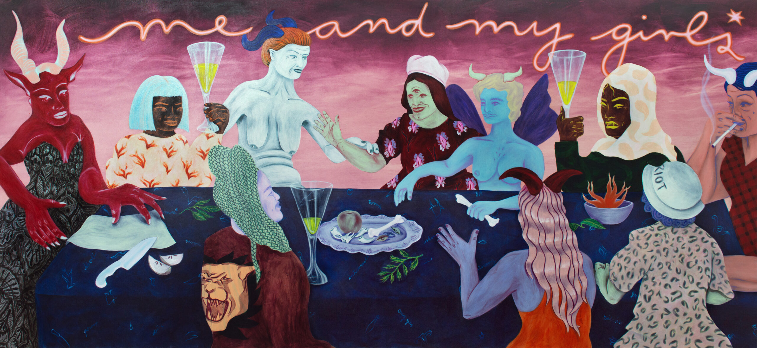 Marleen Rothaus: coven, 2020, Foto: Lucien Liebecke