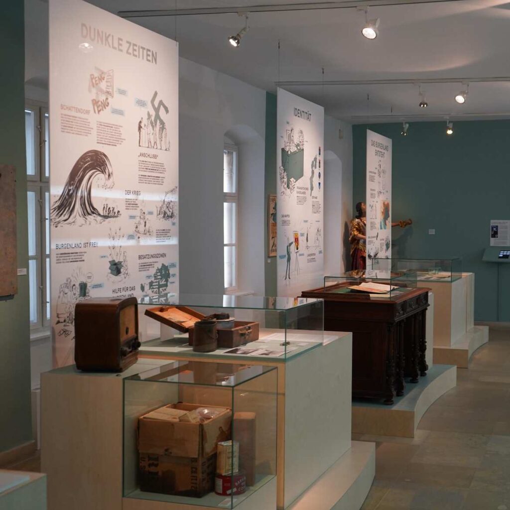 Dauerausstellung „Land in Bewegung - Land der Begegnung”, Landesmuseum Burgenland, Foto: Hans-Jürgen Luntzer