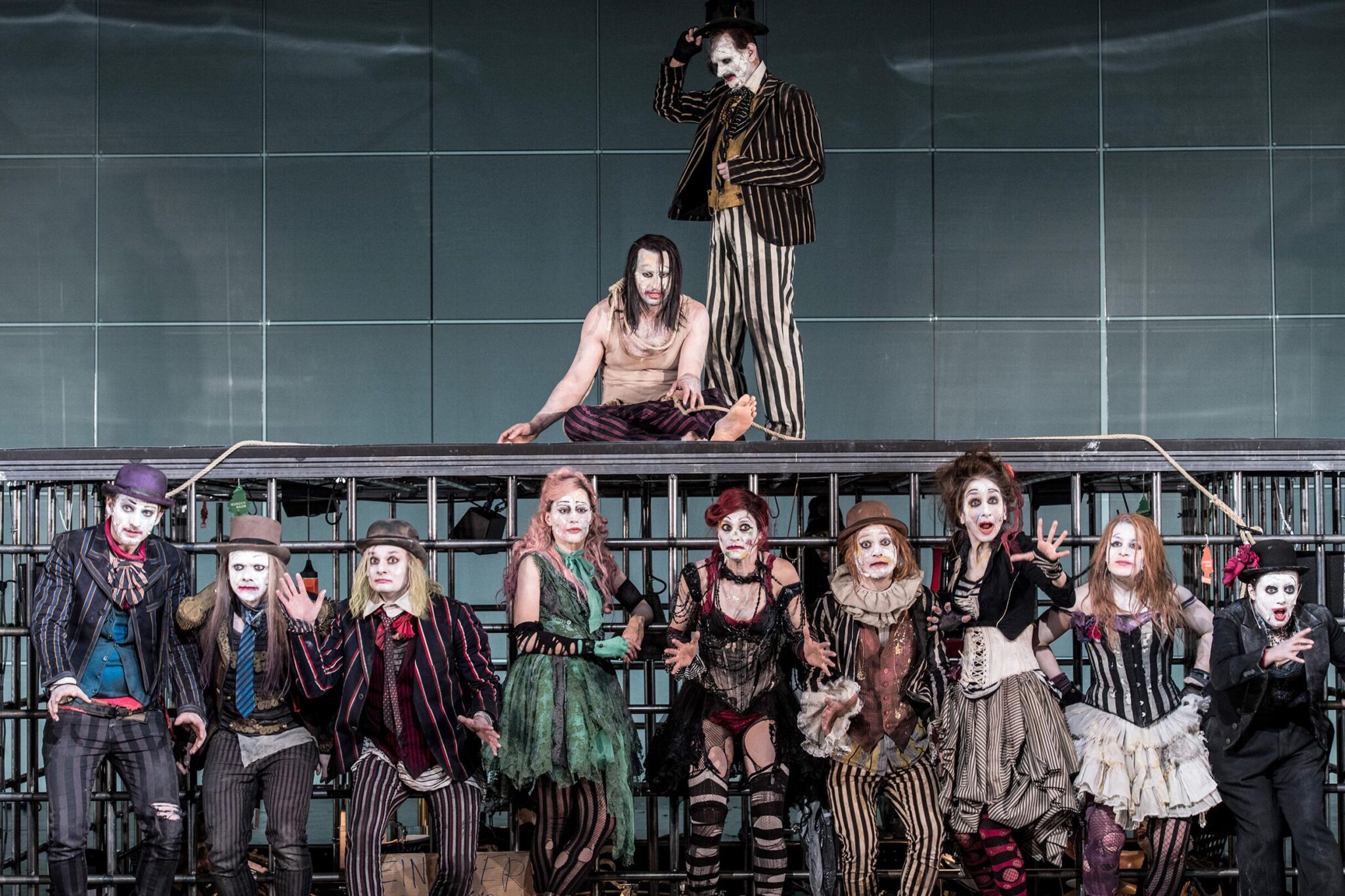 Die Dreigroschoper im Düsseldorfer Schauspielhaus, 2017 © Foto: Sandra Then