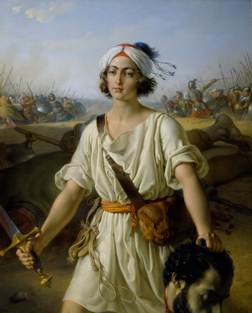 Johann Peter Krafft, David mit dem Haupt Goliaths, 1852 © Gemäldegalerie der Akademie der bildenden Künste Wien