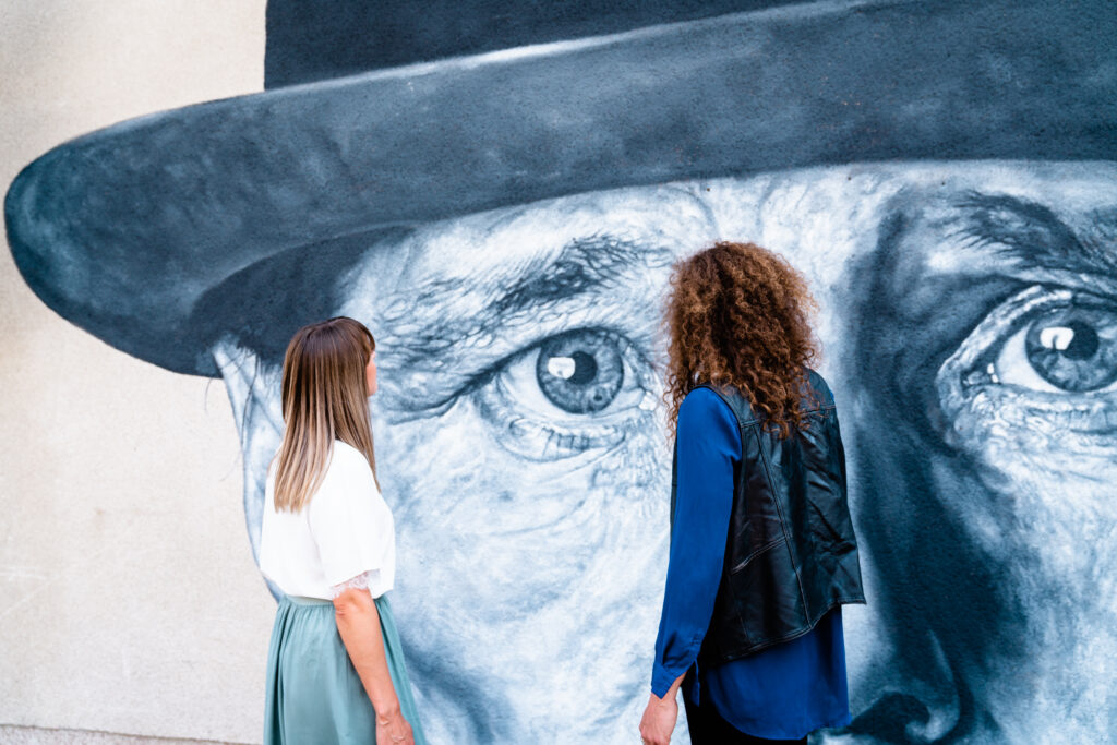 Streetart in der Nordstadt – Das Joseph Beuys Mural © Kassel-Marketing, Fotograf Can Wagener