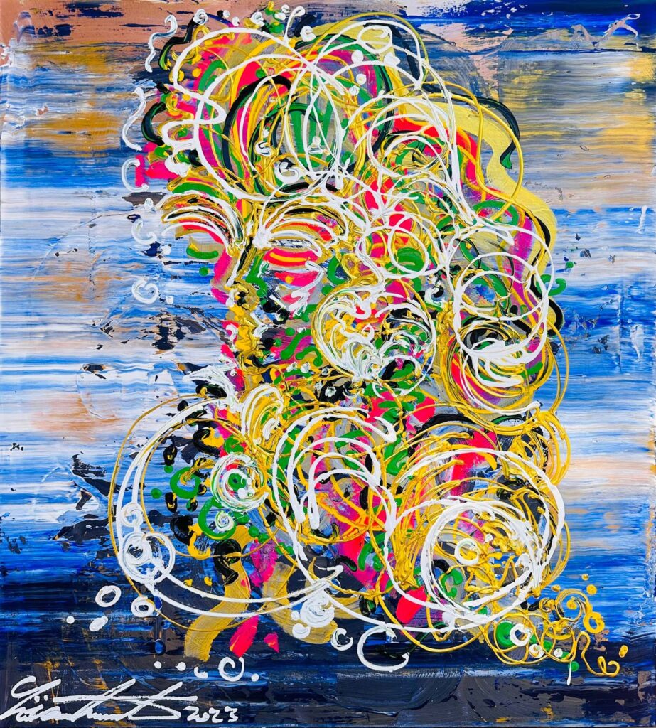 Gemälde von Leon Löwentraut © Leon Löwentraut