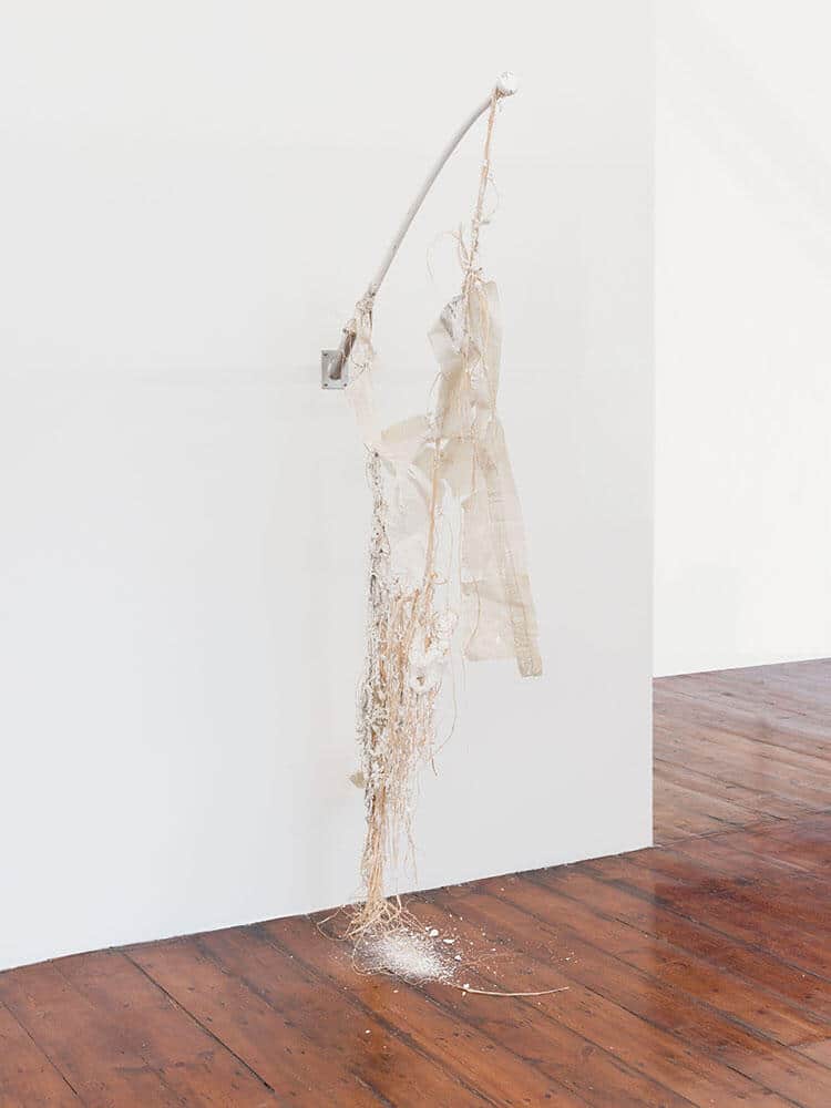 Dominique White, Flagged Out I, 2020, installation view. Courtesy: the artist