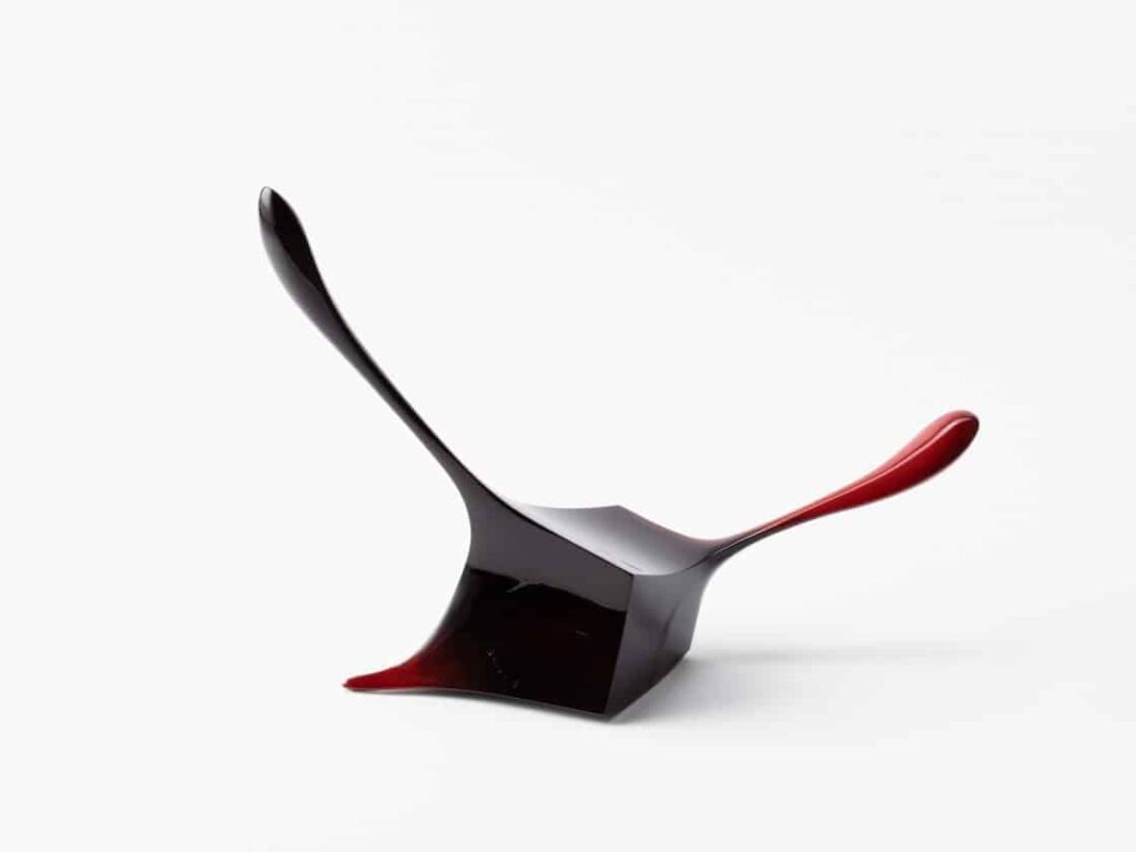 Fujino Seiichiro, Flower No. 93 Holz, Metall, Lack, 2023