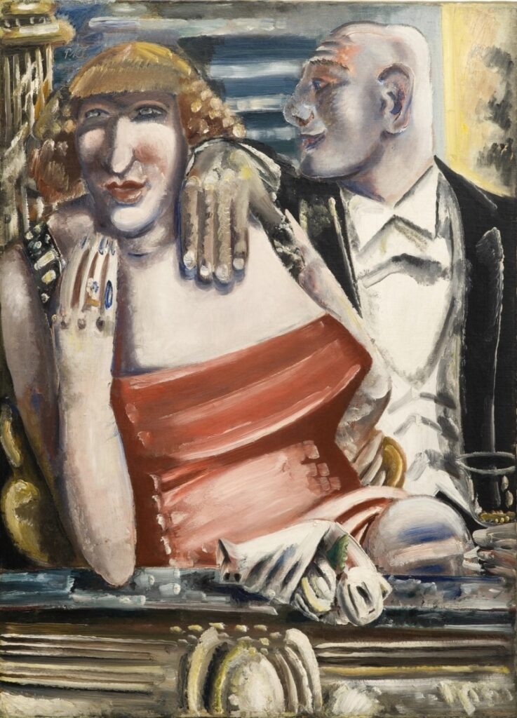 Paul Kleinschmidt, Paar in der Loge, 1930, Sammlung Arthouse, Foto: Josefine Bieler