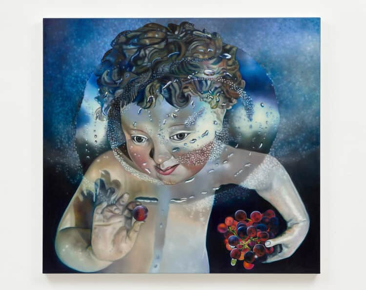 Karin Kneffel, o.T., 2022, Privatbesitz, Köln © VG Bild-Kunst, Bonn 2023