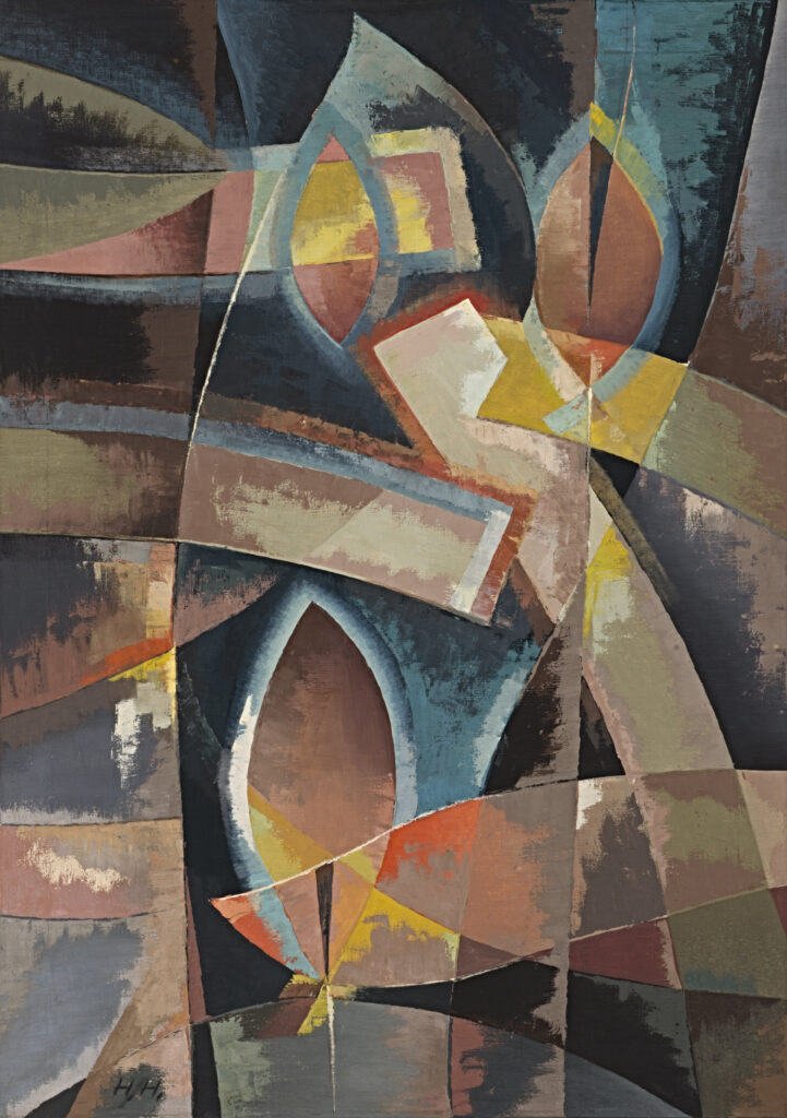 Hannah Höch, Zeichen, um 1948, Berlinische Galerie - Landesmuseum für Moderne Kunst, Fotografie und Architektur © VG Bild-Kunst, Bonn 2023