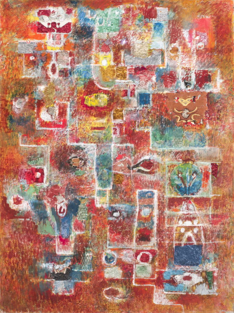 Jeanne Mammen, Palma Kunkel (Chinesische Mauer), um 1967/69, Jeanne-Mammen-Stiftung im Stadtmuseum Berlin © VG Bild-Kunst, Bonn 2023, Reproduktion: Mathias Schormann