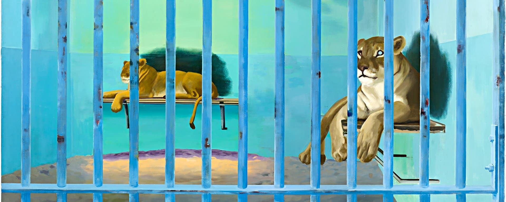 Cage aux lions © Adagp, ParisCrédit photographique : Fabrice Gousset, courtesy Loevenbruck, Paris