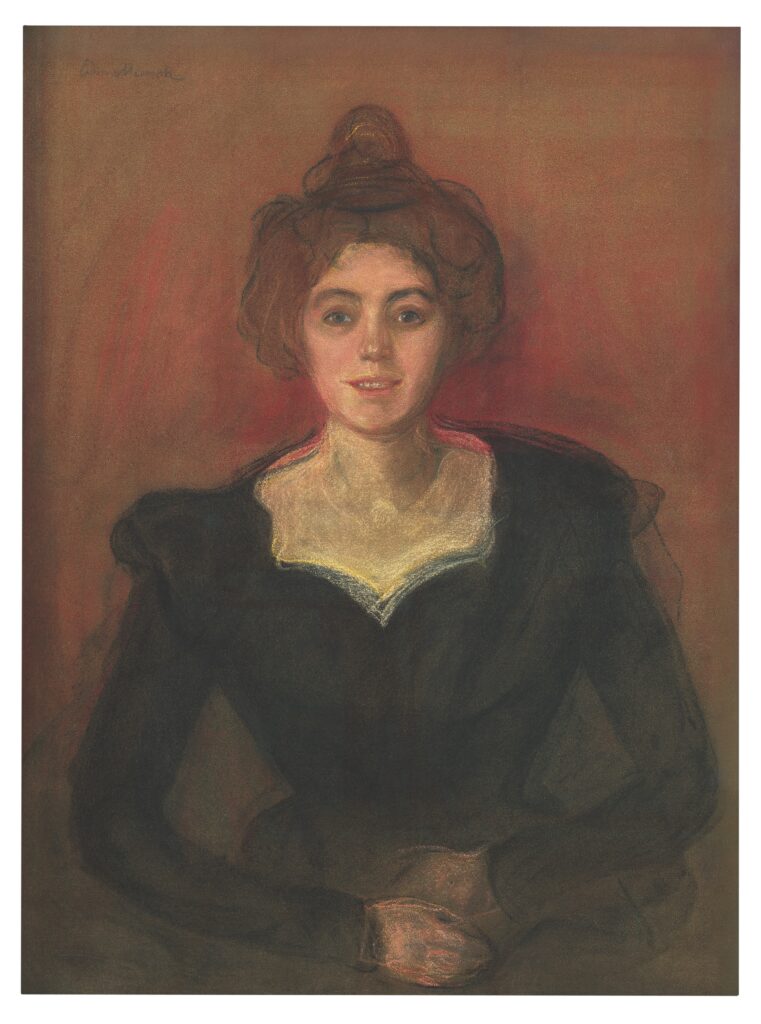 Edvard Munch, Minchen Torkildsen, 1893-94 © Hilti Art Foundation