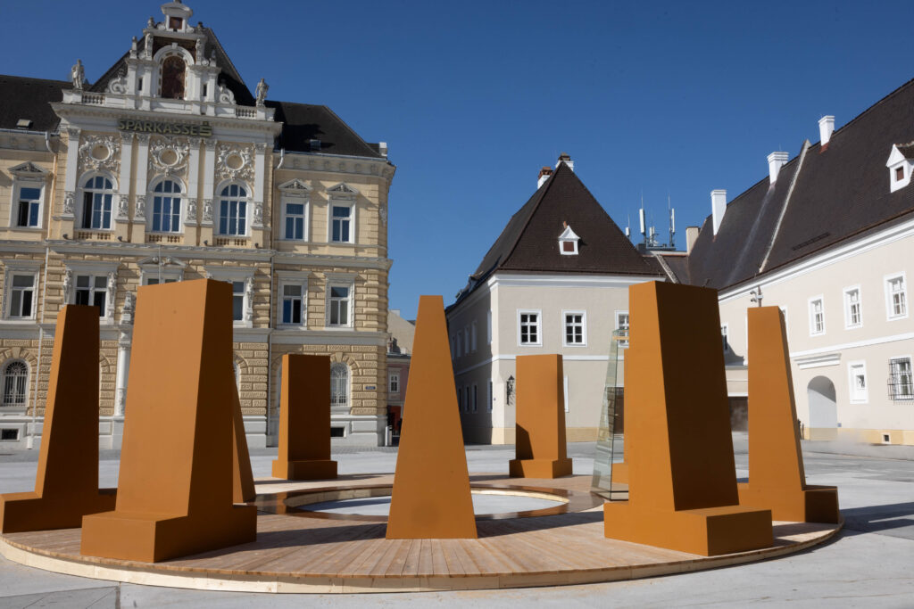 Christian Philipp Müller, Ein Bad für Florian, skulpturale Intervention © eSeL