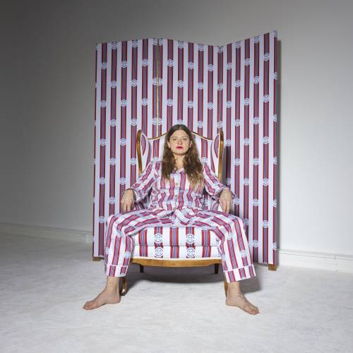 Sophia Süßmilch hat sich im Francisco Carolinum eingerichtet © Foto: OÖ Landes-Kultur GmbH, Michael Maritsch