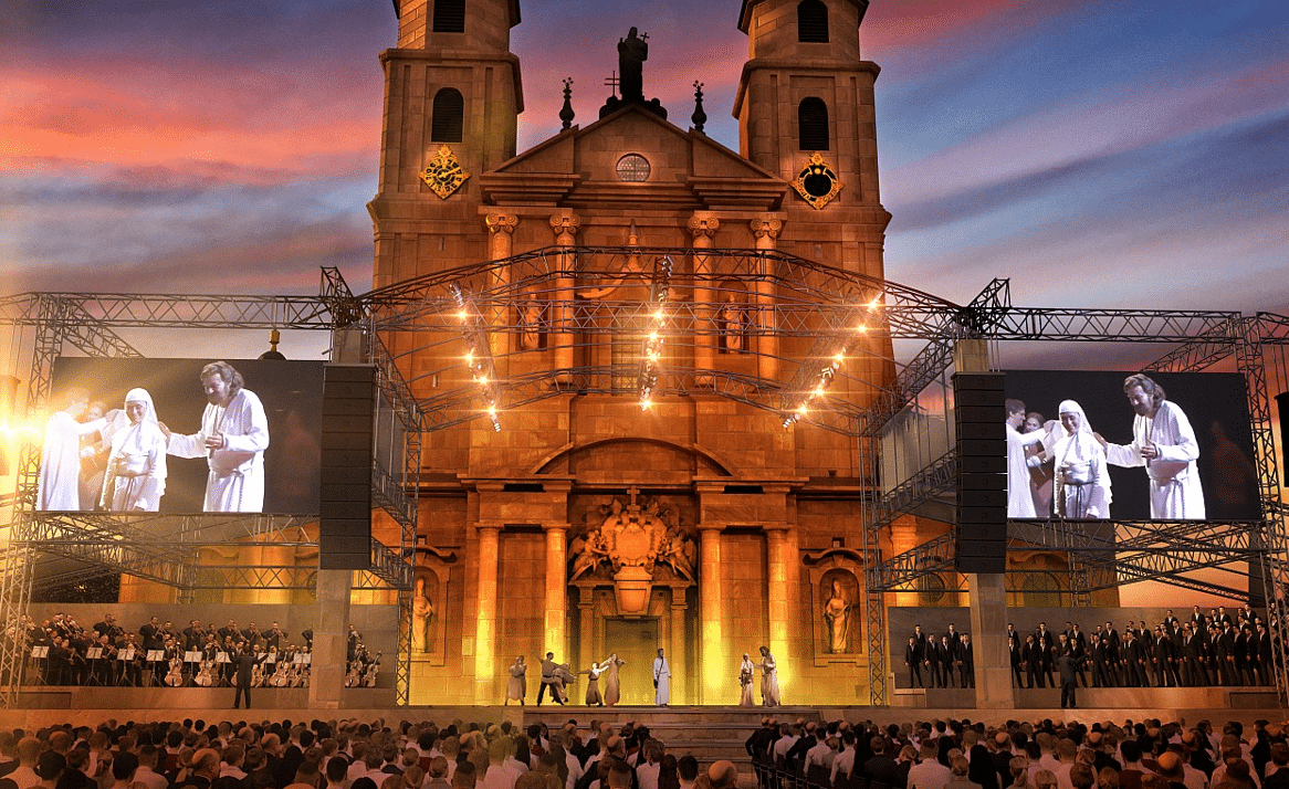 "Bonifatus" beim Musicalsommer Fulda 2019 © Osthessen News