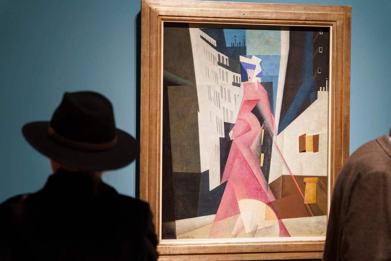 Lyonel Feininger, Retrospektive, Ausstellungsansicht © SCHIRN Kunsthalle Frankfurt 2023, Foto: Norbert Miguletz