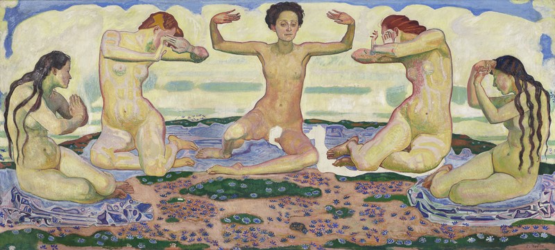 Ferdinand Hodler, Der Tag,1904/1906 © Kunsthaus Zürich, Geschenk Alfred Rütschi 1919