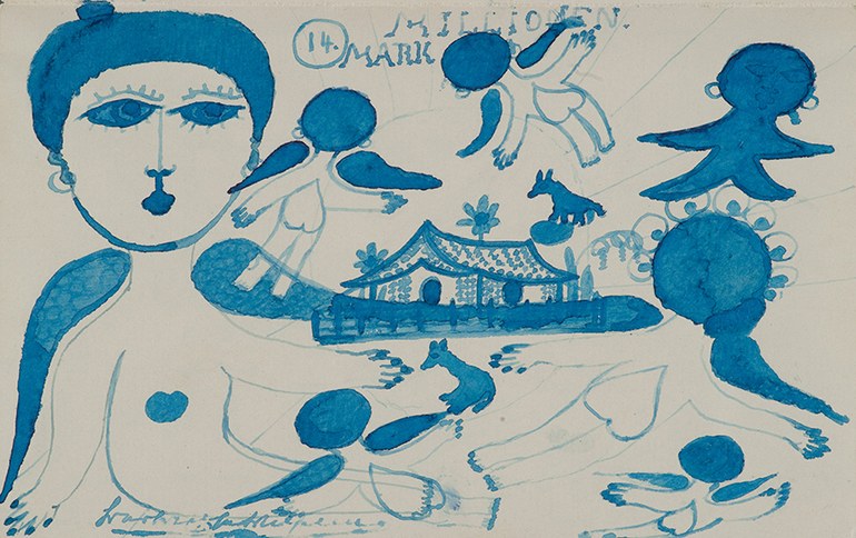 Museum Gugging: else blankenhorn.! eine retrospektive das gedankenleben ist doch wirklich - Archiviert