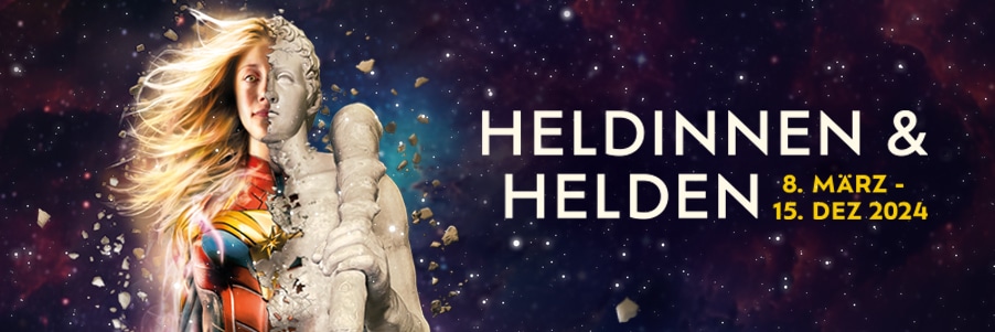 AUSSTELLUNGSZENTRUM LOKSCHUPPEN Rosenheim: HELDINNEN & HELDEN - Archiviert