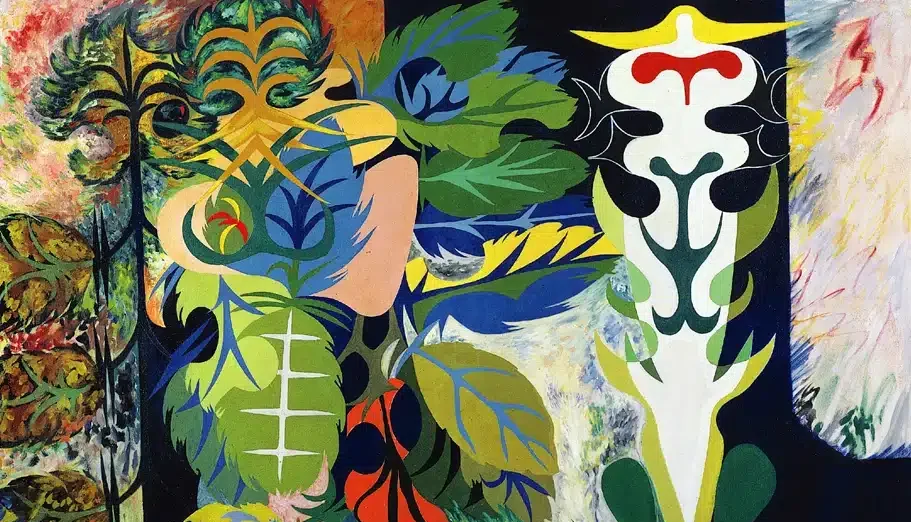 Richard Mortensen, Botanisk portræt, 1937. ARoS Aarhus Kunstmuseum.