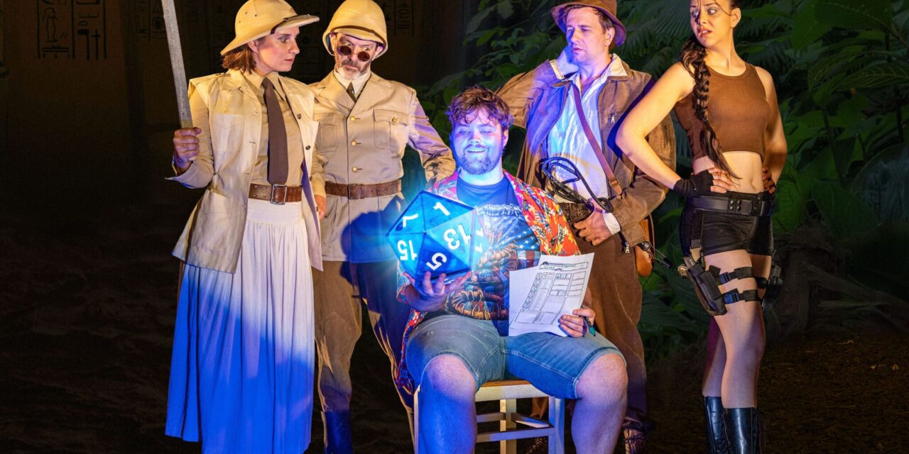 Theater zum Fürchten im Bunker Mödling 2024: Aventura. Von den Abenteuern im Kopf und anderswo. - Archiviert