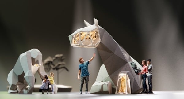 Institut für Naturwissenschaften in Brüssel, Visual Giant horizontal © Institut für Naturwissenschaften in Brüssel