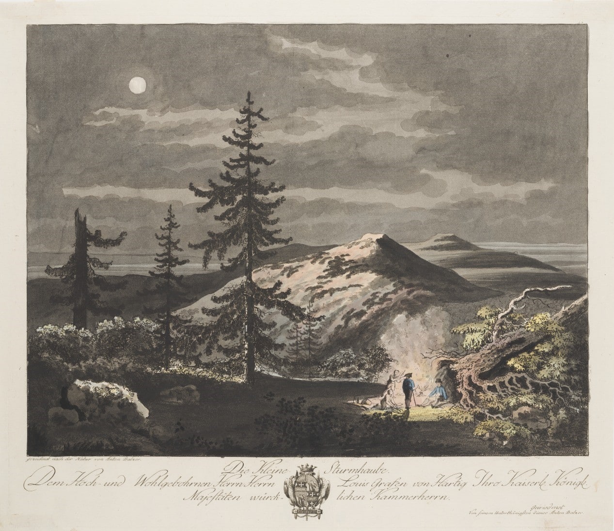 Antonin Karel Balzer, The Small Helmet, from the , The Krkonoše-Adršpach Cycle, 1793-1794 © National Gallery in Prague