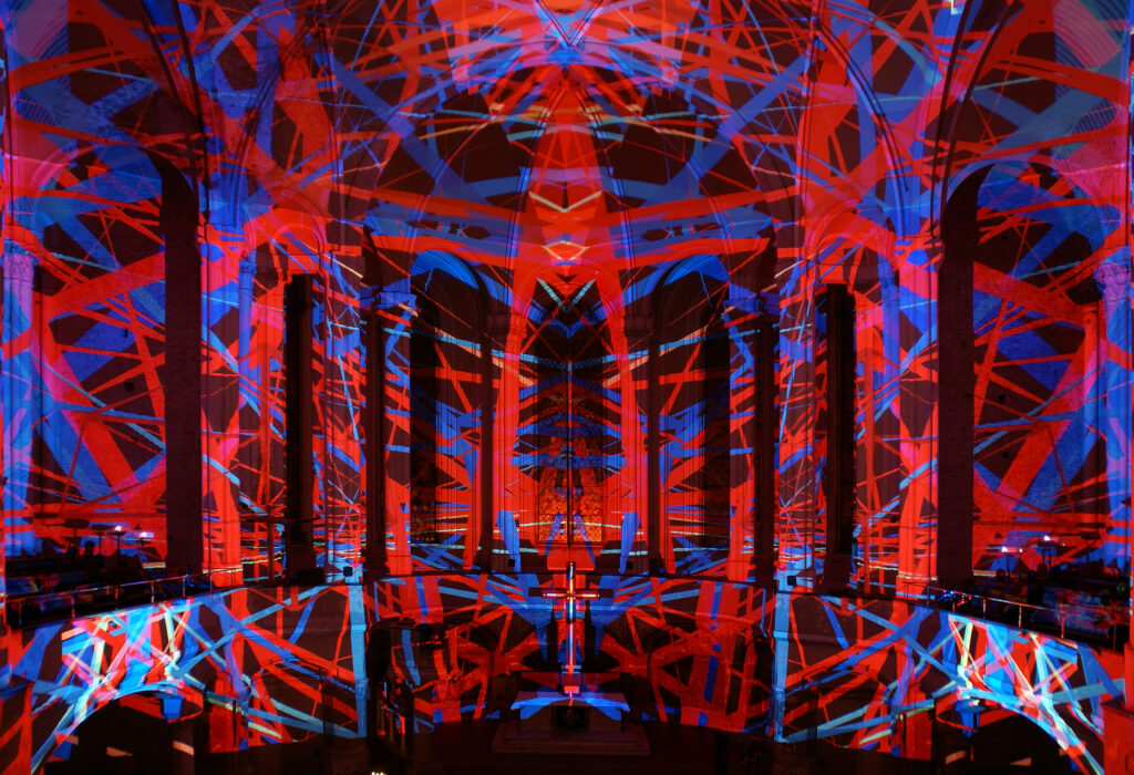 Lichtkunst Laurenz Theinert © Michael Scheibel