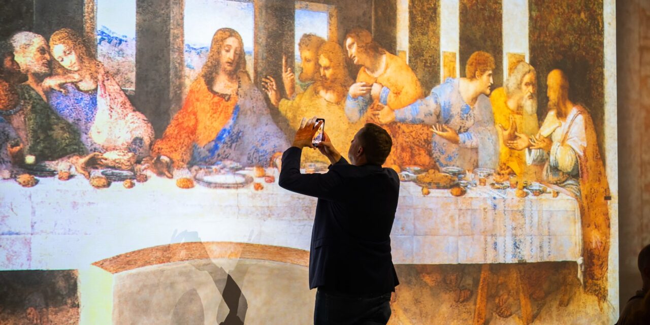 Hanns-Martin-Schleyer Halle in Stuttgart: Das letzte Abendmahl von Leonardo da Vinci - Archiviert