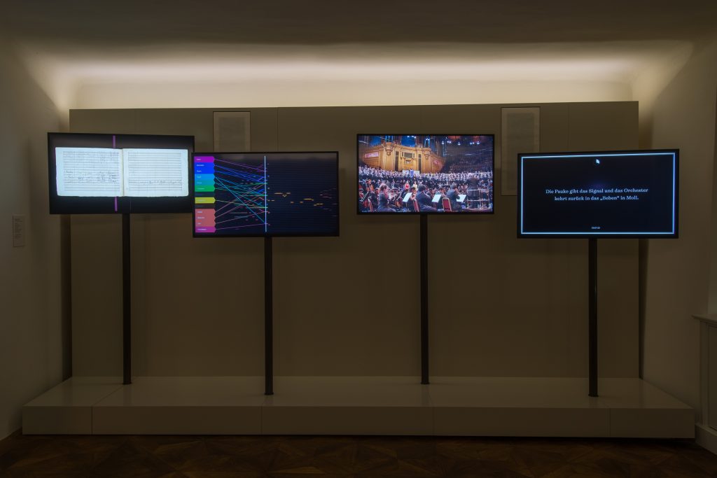 Der Raum der Neunten im Beethovenhaus Baden © C. Schörg