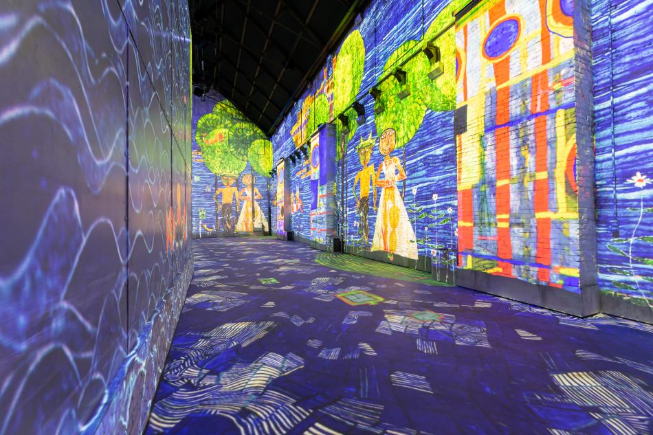 „Hundertwasser: Auf den Spuren der Wiener Secession” © Culturespaces / Eric Spiller