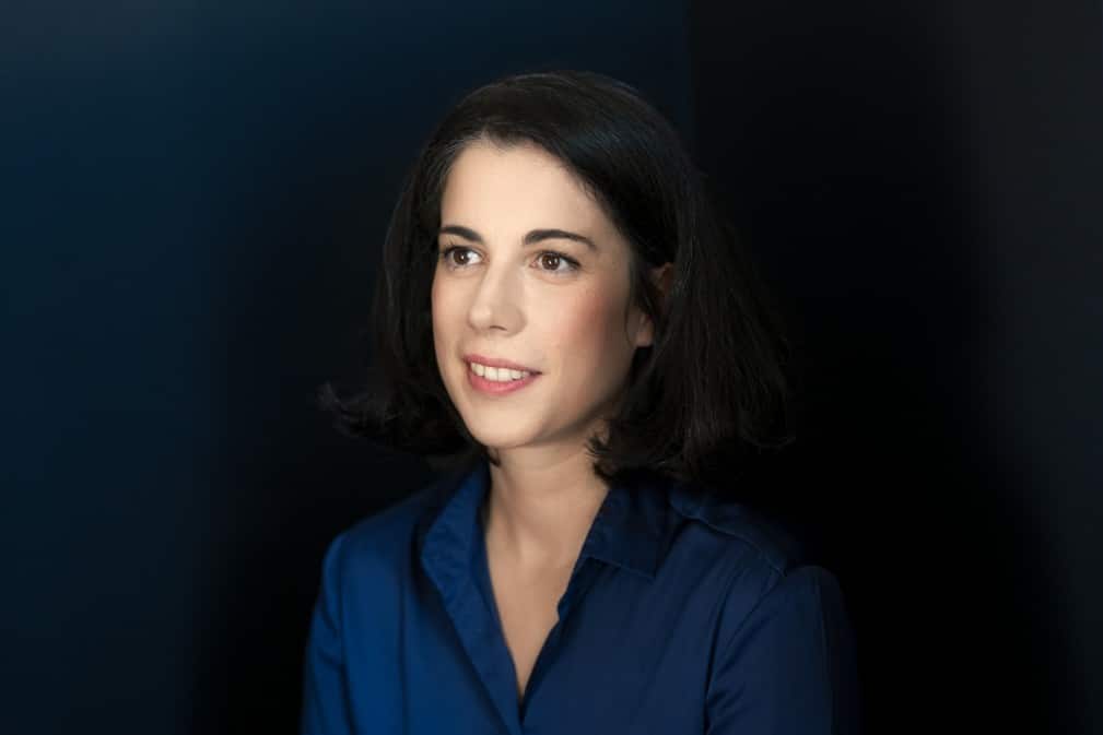 Die erste Gastdirigentin Marie Jacquot © David Payr