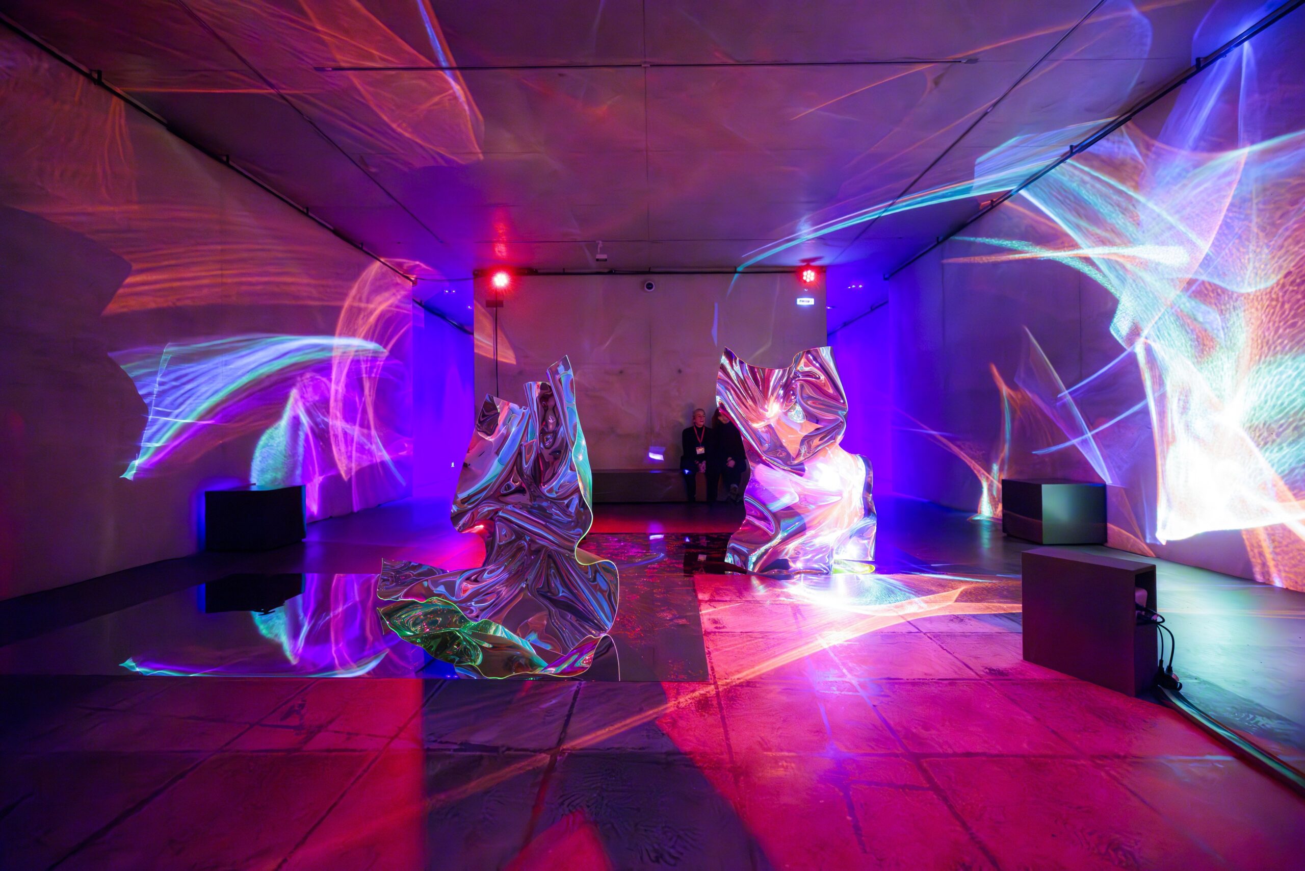 Licht- und Soundinstallationen Tatjana Busch © Felix König