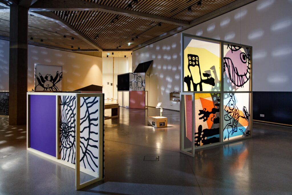 Die Ausstellung „dream.lab” von Rivane Neuenschwander lädt zum Träumen und Mitmachen ein. © Max Kropitz