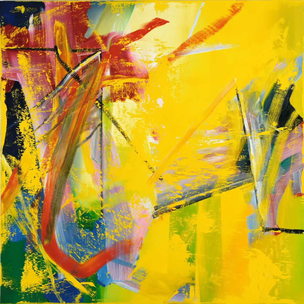 Gerhard Richter, I.S.A., 1984, Öl auf Leinwand, Sammlung Bayer AG, Leverkusen © Gerhard Richter 2024