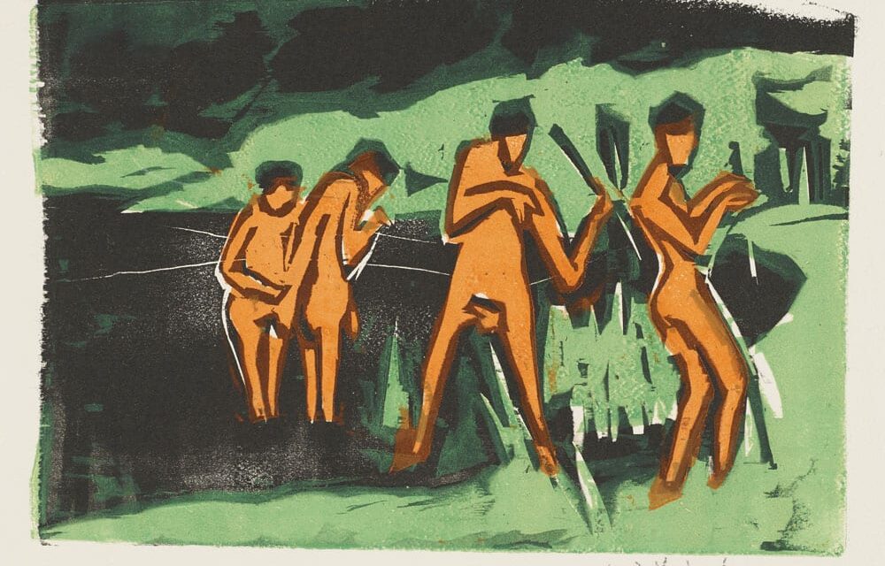 Kunsthalle Bremen: Kirchner Holzschnitte. Benjamin Badock, Gabriela Jolowicz und Thomas Kilpper