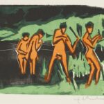 Kunsthalle Bremen: Kirchner Holzschnitte. Benjamin Badock, Gabriela Jolowicz und Thomas Kilpper