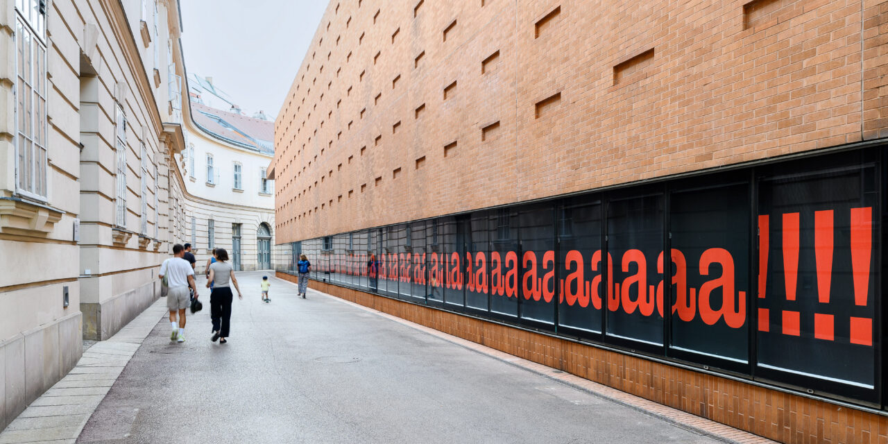 Kunsthalle Wien: Nora Turato: 62 Meter langes a-Wandbild