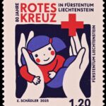 Liechtensteinischen PostMuseum: 80 JAHRE IM DIENST DER MENSCHLICHKEIT. Briefmarken zum Liechtensteinischen Roten Kreuz